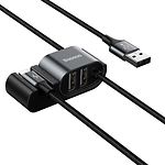 Фото Концентратор HUB USB 2.0 Baseus CALHZ-01 Special USB 2.0 -> Lightning кабель 1.5м + 2 * port USB 2.0