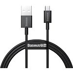 Изображение Кабель Baseus CAMYS-01 Superior USB/Micro USB 1м Black, 2A Fast Charging Фото Кабель Baseus CAMYS-01 Superior USB/Micro USB 1м Black, 2A Fast Charging