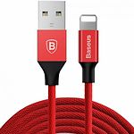 Изображение Кабель Baseus CALYW-09 Yiven USB/Lightning 1.2M Red Фото Кабель Baseus CALYW-09 Yiven USB/Lightning 1.2M Red