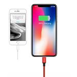 Изображение Кабель Baseus CALYW-09 Yiven USB/Lightning 1.2M Red #6 Фото Кабель Baseus CALYW-09 Yiven USB/Lightning 1.2M Red #6