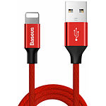 Фото Кабель Baseus CALYW-A09 Yiven USB/Lightning 1.8M Red #1