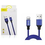 Изображение Кабель Baseus CALYW-A13 Yiven USB/Lightning 1.8M Navy Blue Фото Кабель Baseus CALYW-A13 Yiven USB/Lightning 1.8M Navy Blue