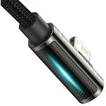Фото Кабель Baseus CALCS-A01 Legend Series Elbow Fast Charging Data Cable USB/Lightning 2м Black 2.4A #3