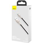 Фото Кабель Baseus CALJK-A01 Cafule USB/Lightning 1м Black 2.4A #3