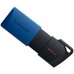 Фото USB Flash 64GB KINGSTON DataTraveler Exodia M USB3.2 Gen1 Black/Blue (DTXM/64GB) #1