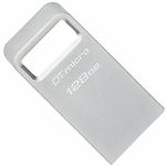 Фото USB Flash  128GB Kingston DataTraveler Micro DTMC3 G2, Metal, USB 3.2, 200MB/s (DTMC3G2/128GB) #1