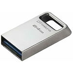 Изображение USB Flash 64GB KINGSTON DataTraveler Micro DTMC3 G2, Metal, USB 3.2, 200MB/s (DTMC3G2/64GB) #1 Фото USB Flash 64GB KINGSTON DataTraveler Micro DTMC3 G2, Metal, USB 3.2, 200MB/s (DTMC3G2/64GB) #1