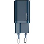 Изображение Сетевое ЗУ Baseus CCSUP-B03 Blue, Type-C, QC, 20W #1 Фото Сетевое ЗУ Baseus CCSUP-B03 Blue, Type-C, QC, 20W #1