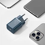 Изображение Сетевое ЗУ Baseus CCSUP-B03 Blue, Type-C, QC, 20W #4 Фото Сетевое ЗУ Baseus CCSUP-B03 Blue, Type-C, QC, 20W #4
