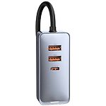 Изображение Автомобильное ЗУ Baseus CCBT-A0G Gray 2*USB+2*Type-C, Fast Charge, 120W #2 Фото Автомобильное ЗУ Baseus CCBT-A0G Gray 2*USB+2*Type-C, Fast Charge, 120W #2