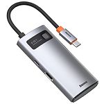 ХАБ Baseus CAHUB-CY0G USB3.1 Type-C --> HDMI + USB3.0-A + USB2.0-A + Type-C PD) - фото