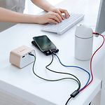 Зображення Кабель Baseus CA1T4-B01 Black Rapid 4-in-1 Fast Charging USB-Micro/2 Lightning/Type-C, 1.2м, 3.5A #6 Фото Кабель Baseus CA1T4-B01 Black Rapid 4-in-1 Fast Charging USB-Micro/2 Lightning/Type-C, 1.2м, 3.5A #6