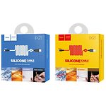 Изображение Кабель HOCO X21 Black-Red (6957531071396) USB/Micro-USB, 1м, 2A, silicone+TPE #2 Фото Кабель HOCO X21 Black-Red (6957531071396) USB/Micro-USB, 1м, 2A, silicone+TPE #2
