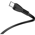 Фото Кабель HOCO X40 Black (6931474711694) USB/Type-C, 1м, 3A, TPE #2