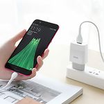 Изображение Сетевое ЗУ Hoco C72A Glorious single White (6931474713001) ,1*USB-A,2.1А +Cable micro-USB #5 Фото Сетевое ЗУ Hoco C72A Glorious single White (6931474713001) ,1*USB-A,2.1А +Cable micro-USB #5