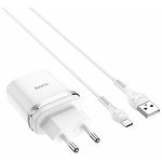 Изображение Сетевое ЗУ Hoco C12Q White (6931474716286) , 1*USB-A, QC, 3А + Cable micro-USB Фото Сетевое ЗУ Hoco C12Q White (6931474716286) , 1*USB-A, QC, 3А + Cable micro-USB
