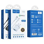 Изображение Сетевое ЗУ Hoco C12Q White (6931474716286) , 1*USB-A, QC, 3А + Cable micro-USB #5 Фото Сетевое ЗУ Hoco C12Q White (6931474716286) , 1*USB-A, QC, 3А + Cable micro-USB #5