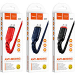 Изображение Кабель HOCO X59 Red (6931474744906) USB/Micro-USB, 1м, 2.4A, nylon+TPE #5 Фото Кабель HOCO X59 Red (6931474744906) USB/Micro-USB, 1м, 2.4A, nylon+TPE #5