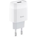 Изображение Сетевое ЗУ Hoco C72A Glorious single White (6931474712899) ,1*USB-A,2.1А Фото Сетевое ЗУ Hoco C72A Glorious single White (6931474712899) ,1*USB-A,2.1А