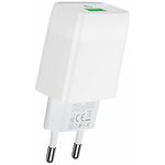 Изображение Сетевое ЗУ Hoco C72Q Glorious White (6931474732514) ,1*USB-A, QC3.0,18W #1 Фото Сетевое ЗУ Hoco C72Q Glorious White (6931474732514) ,1*USB-A, QC3.0,18W #1