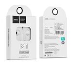 Изображение HOCO M1 Original White (6957531032700) наушники вкладыши с микрофоном #2 Фото HOCO M1 Original White (6957531032700) наушники вкладыши с микрофоном #2