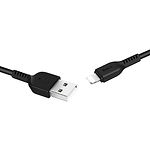 Изображение Кабель HOCO X13 Black (6957531061144) USB/Lightning, 1м, 2.4A, PVC #2 Фото Кабель HOCO X13 Black (6957531061144) USB/Lightning, 1м, 2.4A, PVC #2