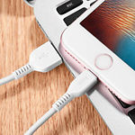 Фото Кабель HOCO X13 White (6957531061151) USB/Lightning, 1м, 2.4A, PVC #1