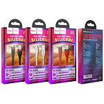 Изображение Кабель HOCO U72 Black (6931474713278) USB/Micro-USB, 1.2м, 3A, silicone+TPE #4 Фото Кабель HOCO U72 Black (6931474713278) USB/Micro-USB, 1.2м, 3A, silicone+TPE #4