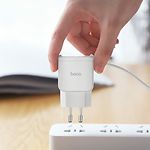 Изображение Сетевое ЗУ Hoco C59A Mega joy dual White (6931474707956) , 2*USB-A, 2.1А +Cable micro-USB #3 Фото Сетевое ЗУ Hoco C59A Mega joy dual White (6931474707956) , 2*USB-A, 2.1А +Cable micro-USB #3