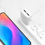 Изображение Сетевое ЗУ Hoco C59A Mega joy dual White (6931474707956) , 2*USB-A, 2.1А +Cable micro-USB #4 Фото Сетевое ЗУ Hoco C59A Mega joy dual White (6931474707956) , 2*USB-A, 2.1А +Cable micro-USB #4