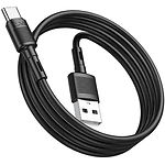 Фото Кабель HOCO X83 Black (6931474770905) USB/Type-C, 1м, 3A, PVC #2
