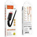 Изображение Кабель HOCO X59 Black (6931474744890) USB/Micro-USB, 1м, 2.4A, nylon+TPE #3 Фото Кабель HOCO X59 Black (6931474744890) USB/Micro-USB, 1м, 2.4A, nylon+TPE #3