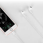 Изображение HOCO L7 Plus Original Lightning-Bluetooth White (6931474714725) наушники вкладыши с микрофоном #6 Фото HOCO L7 Plus Original Lightning-Bluetooth White (6931474714725) наушники вкладыши с микрофоном #6