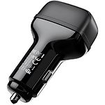 Фото Автомобильное ЗУ Hoco Z36 dual Black (6931474727718) 2*USB-A, 2.4A #1