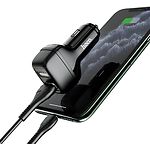Фото Автомобильное ЗУ Hoco Z36 dual Black (6931474727718) 2*USB-A, 2.4A #2