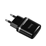 Изображение Сетевое ЗУ Hoco C12 Smart dual Black (6957531064107) , 2*USB-A, 2.4А + Cable Lightning #2 Фото Сетевое ЗУ Hoco C12 Smart dual Black (6957531064107) , 2*USB-A, 2.4А + Cable Lightning #2