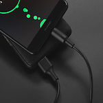 Фото Кабель HOCO X25 Black (6957531080145) USB/Type-C, 1м, 2A, PVC #1