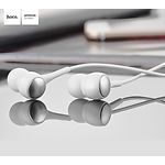 Изображение HOCO M19 Drumbeat White (6957531054658) наушники вкладыши с микрофоном #2 Фото HOCO M19 Drumbeat White (6957531054658) наушники вкладыши с микрофоном #2