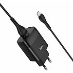 Изображение Сетевое ЗУ Hoco C72Q Glorious Black (6931474732521) ,1*USB-A, QC3.0,18W + Cable micro-USB #1 Фото Сетевое ЗУ Hoco C72Q Glorious Black (6931474732521) ,1*USB-A, QC3.0,18W + Cable micro-USB #1