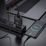 Изображение Сетевое ЗУ Hoco C72Q Glorious Black (6931474732521) ,1*USB-A, QC3.0,18W + Cable micro-USB #3 Фото Сетевое ЗУ Hoco C72Q Glorious Black (6931474732521) ,1*USB-A, QC3.0,18W + Cable micro-USB #3