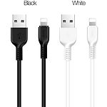 Фото Кабель HOCO X20 Black (6957531068860) USB/Lightning, 2м, 2A, PVC+TPE #2