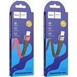 Изображение Кабель HOCO X34 Black (6931474707352) USB/Lightning, 1м, 2.4A, TPE+aluminum #2 Фото Кабель HOCO X34 Black (6931474707352) USB/Lightning, 1м, 2.4A, TPE+aluminum #2