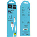 Изображение Кабель HOCO X1 White (6957531032038) USB/Micro-USB, 1м, 2.4A, PVC #2 Фото Кабель HOCO X1 White (6957531032038) USB/Micro-USB, 1м, 2.4A, PVC #2