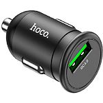 Автомобильное зарядное устройство Hoco Z43 Black 1*USB-A, 18W, QC3.0 - фото