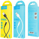 Изображение Кабель HOCO X25 Black (6957531080107) USB/Lightning, 1м, 2A, PVC #2 Фото Кабель HOCO X25 Black (6957531080107) USB/Lightning, 1м, 2A, PVC #2