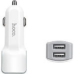 Фото Автомобильное ЗУ Hoco Z23 dual White (6957531078029) 2*USB-A,2.4A +кабель Micro-USB #3