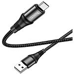 Изображение Кабель HOCO X50 Black (6931474734211) USB/Micro-USB, 1м, 2.4A, nylon+aluminum #3 Фото Кабель HOCO X50 Black (6931474734211) USB/Micro-USB, 1м, 2.4A, nylon+aluminum #3