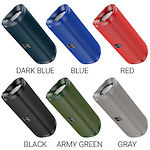 Изображение HOCO HC4 Bella Grey (6931474742124) портативная колонка 5W,2.4Ah аккум,IPX5,BT,FM,USB #3 Фото HOCO HC4 Bella Grey (6931474742124) портативная колонка 5W,2.4Ah аккум,IPX5,BT,FM,USB #3