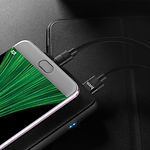 Изображение Кабель HOCO U55 Black (6957531096245) USB/Micro-USB, 1.2м, 2.4A, nylon+zinc #4 Фото Кабель HOCO U55 Black (6957531096245) USB/Micro-USB, 1.2м, 2.4A, nylon+zinc #4