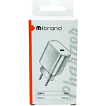 Фото Сетевое ЗУ Mibrand MI-16 White (MIWC/16CW) USB-A-C, 3A, PD 20W, QC3.0 #1